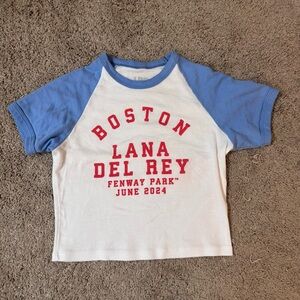 Boston Lana Del Rey Fenway Park Baby Tee